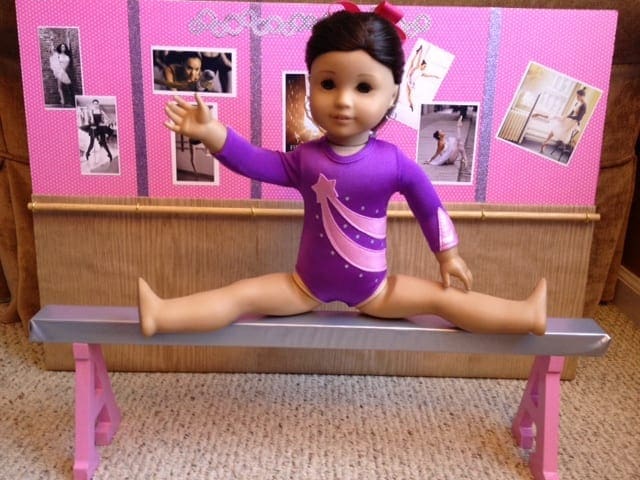 American girl deals doll gymnastics videos