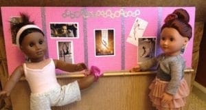How to Make Your Own American Girl Isabelle Doll Ballet Barre!