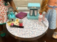 How To Make An American Girl Retro Kitchen Table, Perfect for Maryellen
