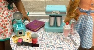 How To Make An American Girl Retro Kitchen Table, Perfect for Maryellen