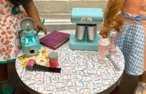 How To Make An American Girl Retro Kitchen Table, Perfect for Maryellen