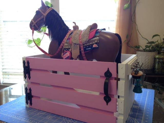 American girl horse store stall