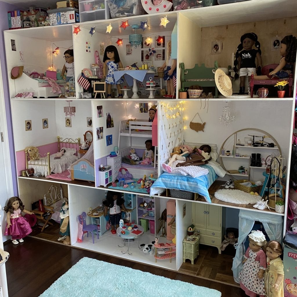 Large American Girl Dollhouse Tips and Plans for Building